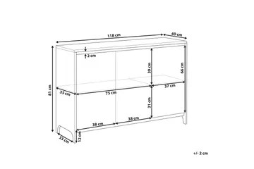 Enkroken Skänk - Trä/Natur - Förvaring - Förvaringsmöbler - Sideboard & skänk