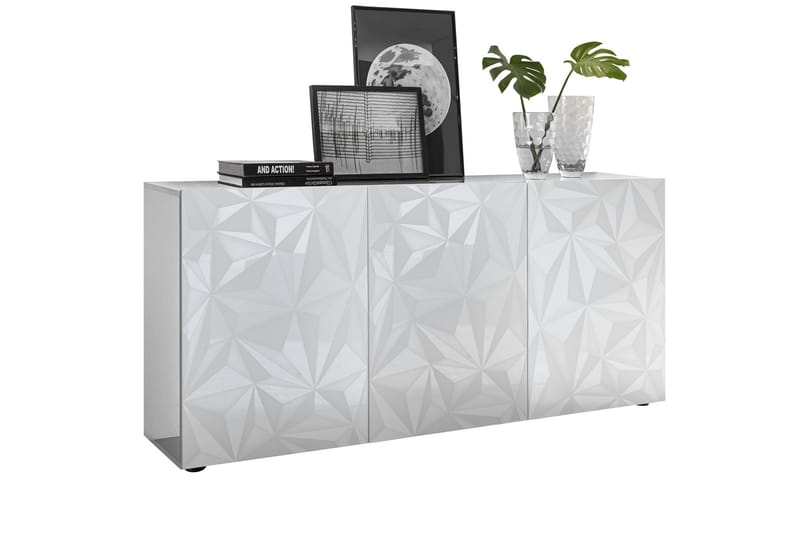 Fasett Basic Skänk 181 cm - Vit - Förvaring - Förvaringsmöbler - Sideboard & skänk