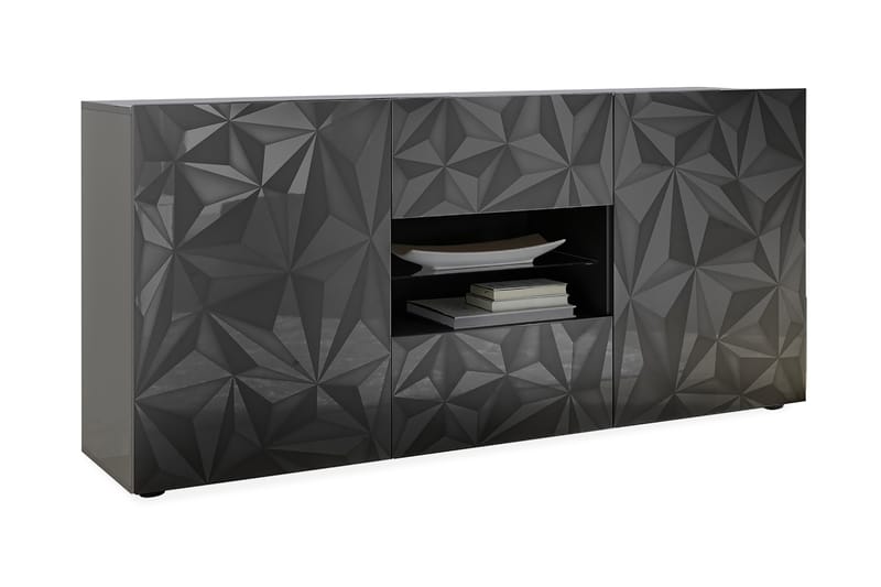 Fasett Skänk 181 cm - Grå - Förvaring - Förvaringsmöbler - Sideboard & skänk