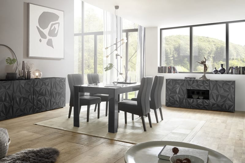 Fasett Skänk 181 cm - Grå - Förvaring - Förvaringsmöbler - Sideboard & skänk