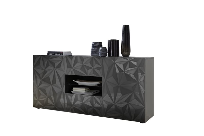Fasett Skänk 181 cm - Grå - Förvaring - Förvaringsmöbler - Sideboard & skänk