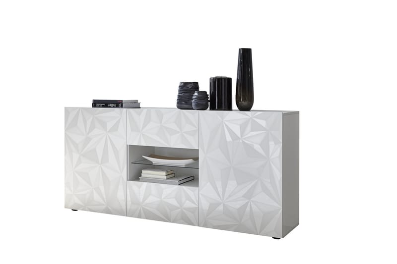 Fasett Skänk 181 cm - Vit - Förvaring - Förvaringsmöbler - Sideboard & skänk
