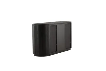Fjällbacka Skänk 160x48 cm - Svart - Förvaring - Förvaringsmöbler - Sideboard & skänk