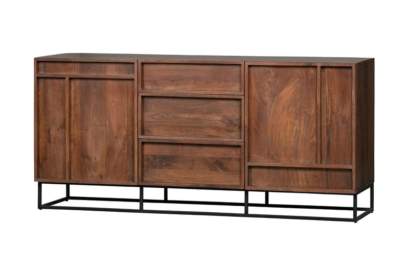 Forrestina Sideboard 160x44 cm - Mangoträ/Beige - Förvaring - Förvaringsmöbler - Sideboard & skänk