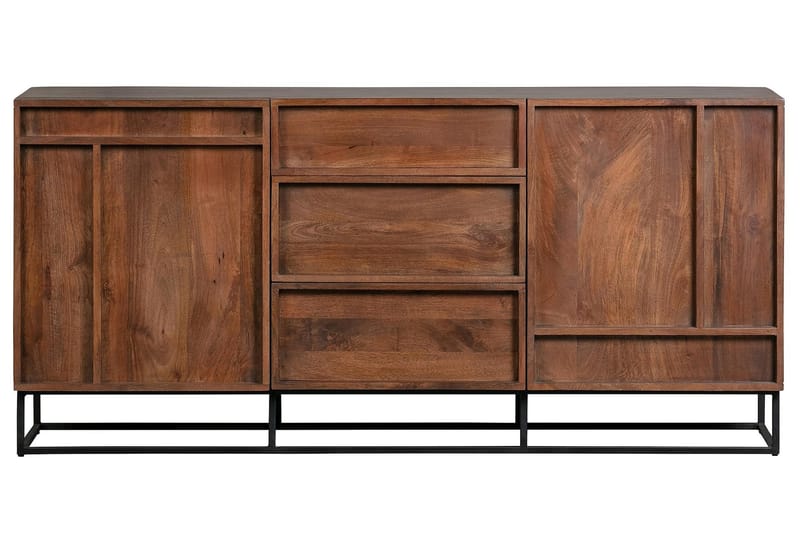 Forrestina Sideboard 160x44 cm - Mangoträ/Beige - Förvaring - Förvaringsmöbler - Sideboard & skänk