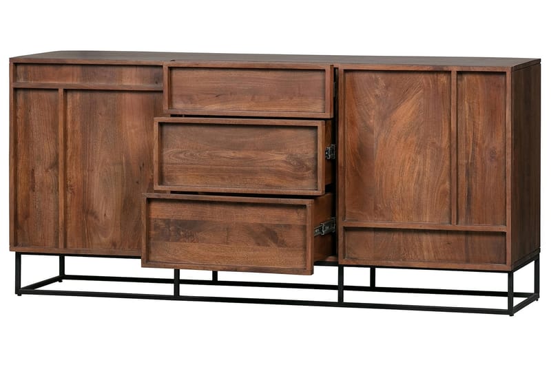 Forrestina Sideboard 160x44 cm - Mangoträ/Beige - Förvaring - Förvaringsmöbler - Sideboard & skänk