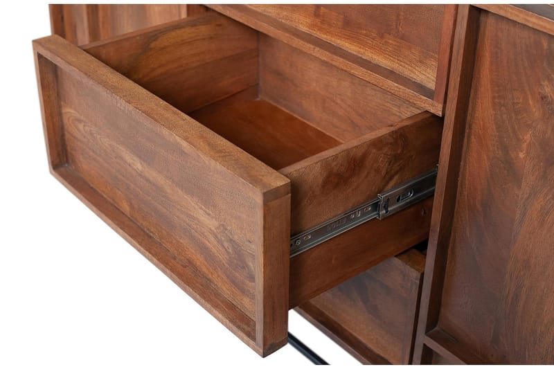 Forrestina Sideboard 160x44 cm - Mangoträ/Beige - Förvaring - Förvaringsmöbler - Sideboard & skänk