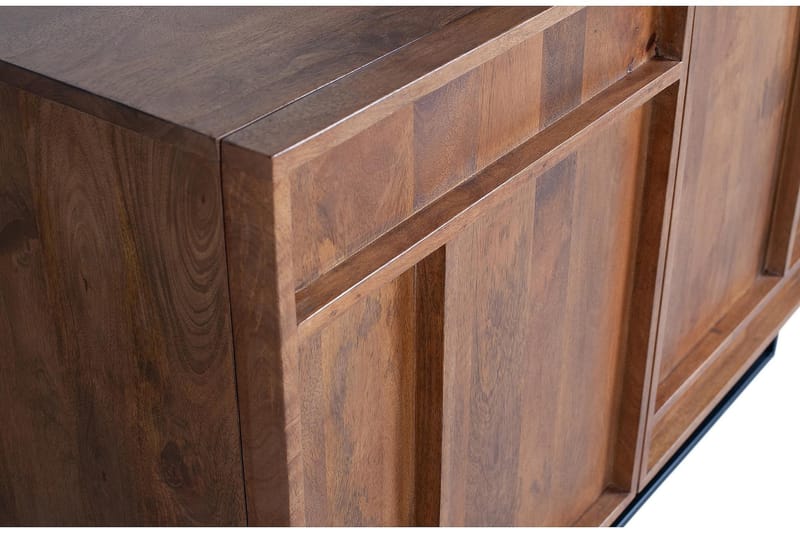 Forrestina Sideboard 160x44 cm - Mangoträ/Beige - Förvaring - Förvaringsmöbler - Sideboard & skänk