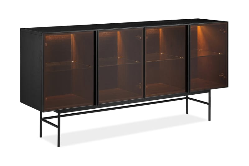 Fuentelsaz Sideboard - Svart - Sideboard & skänk