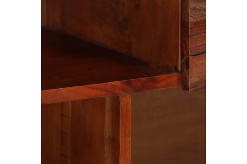 Högskåp massivt återvunnet trä 150x40x152 cm - Brun - Sideboard & skänk