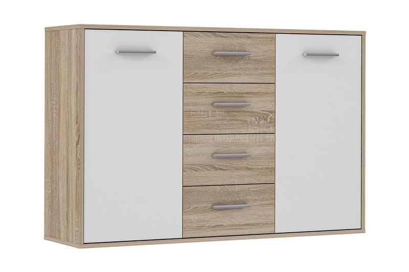 Haba Skänk 34x123 cm - Brun/Vit - Sideboard & skänk