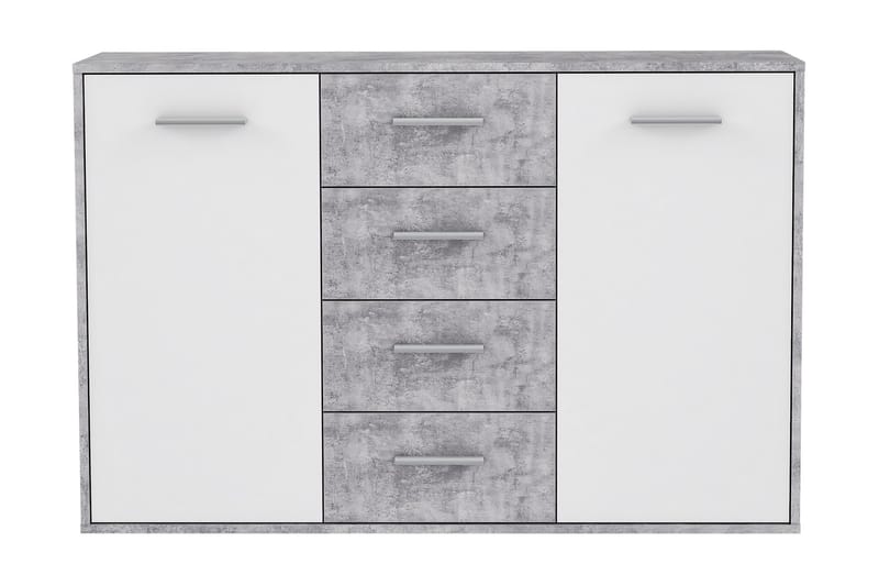 Haba Skänk 34x123 cm - Grå - Förvaring - Förvaringsmöbler - Sideboard & skänk