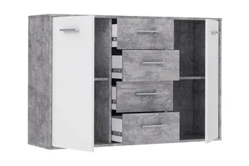 Haba Skänk 34x123 cm i Trä - Vit - Förvaring - Förvaringsmöbler - Sideboard & skänk