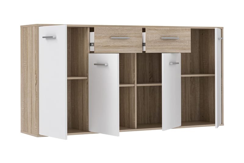 Haba Skänk 34x162 cm - Brun/Vit - Förvaring - Förvaringsmöbler - Sideboard & skänk