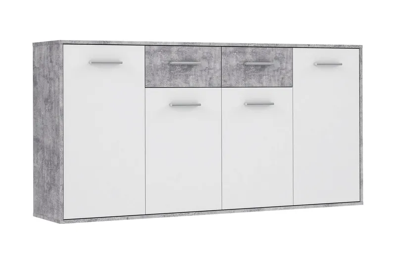 Haba Skänk 34x162 cm - Grå - Förvaring - Förvaringsmöbler - Sideboard & skänk