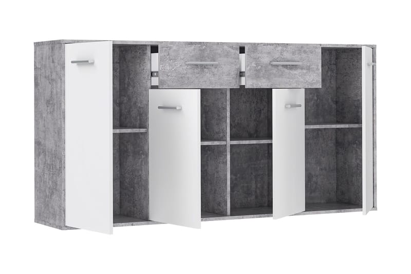 Haba Skänk 34x162 cm - Grå - Förvaring - Förvaringsmöbler - Sideboard & skänk