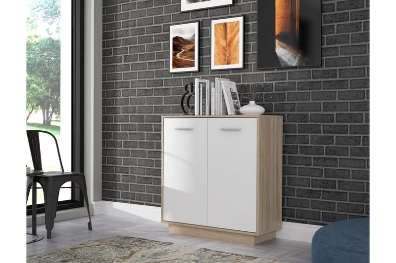 Haba Skänk 34x83 cm - Brun/Vit - Sideboard & skänk