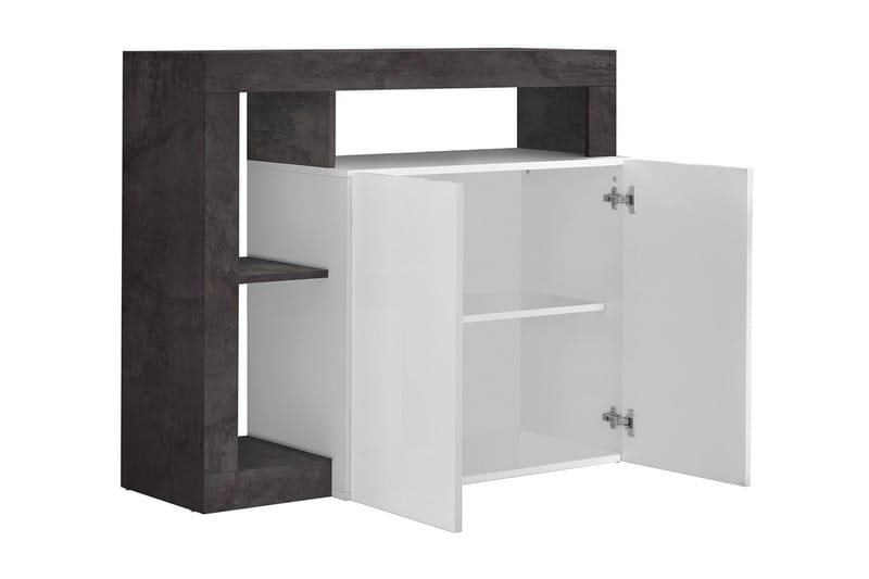 Hamburgan Sideboard 42x108 cm - Vit/Oxid - Förvaring - Förvaringsmöbler - Sideboard & skänk