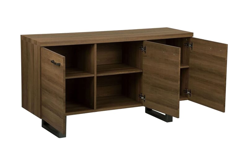 Harvley Skänk med 3 Dörrar - Trä/Natur - Förvaring - Förvaringsmöbler - Sideboard & skänk