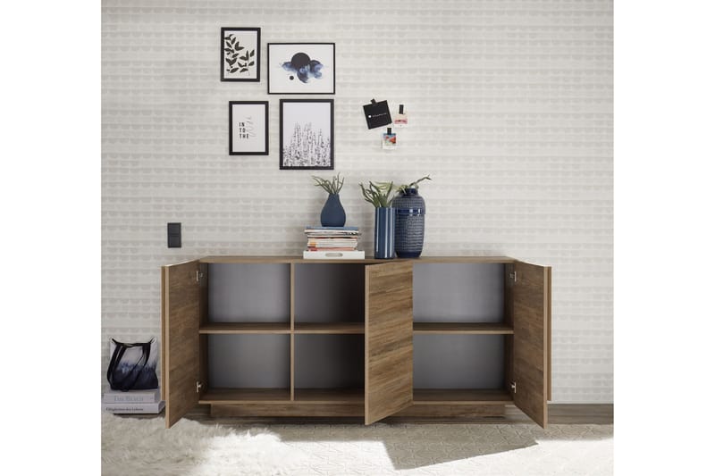 Helmund Sideboard 182 cm - Brun - Förvaring - Förvaringsmöbler - Sideboard & skänk