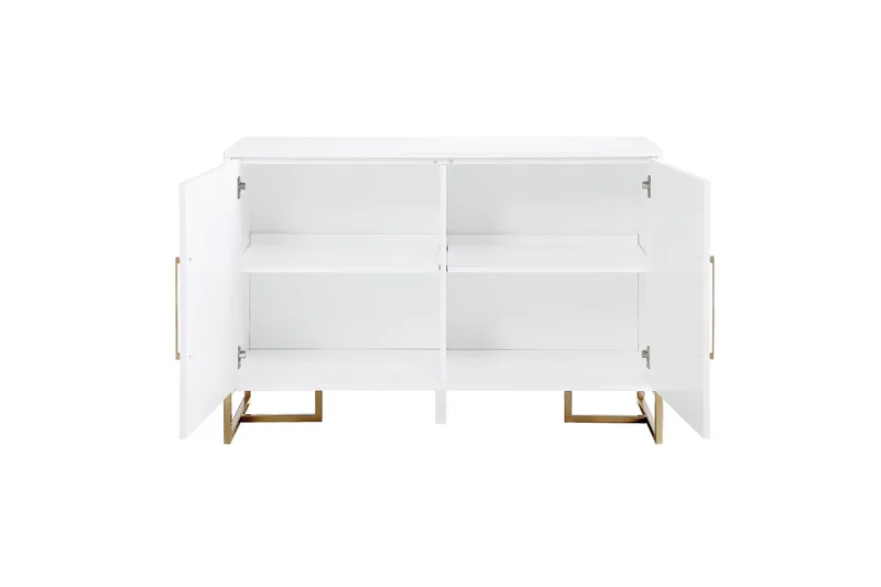 Herringbone Sideboard 122x48 cm Vit - CosmoLiving - Förvaring - Förvaringsmöbler - Sideboard & skänk