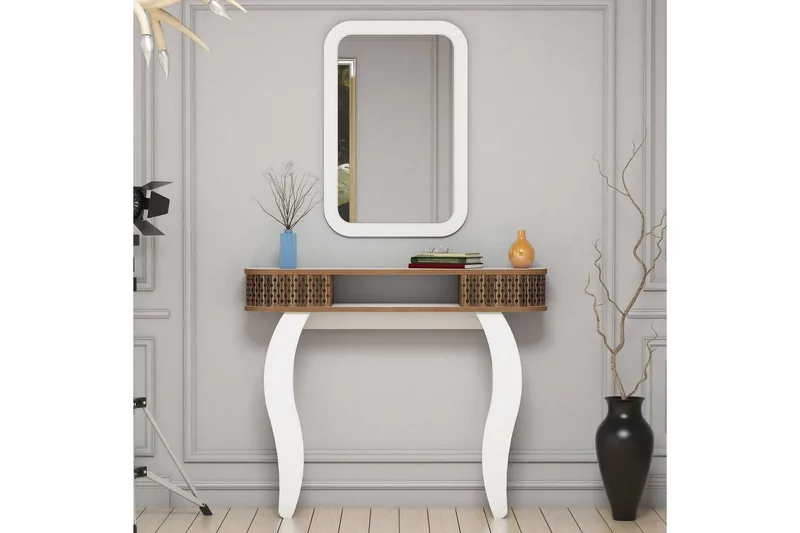 Hovdane Skänk 105 cm i Målat Trä - Vit - Förvaring - Förvaringsmöbler - Sideboard & skänk