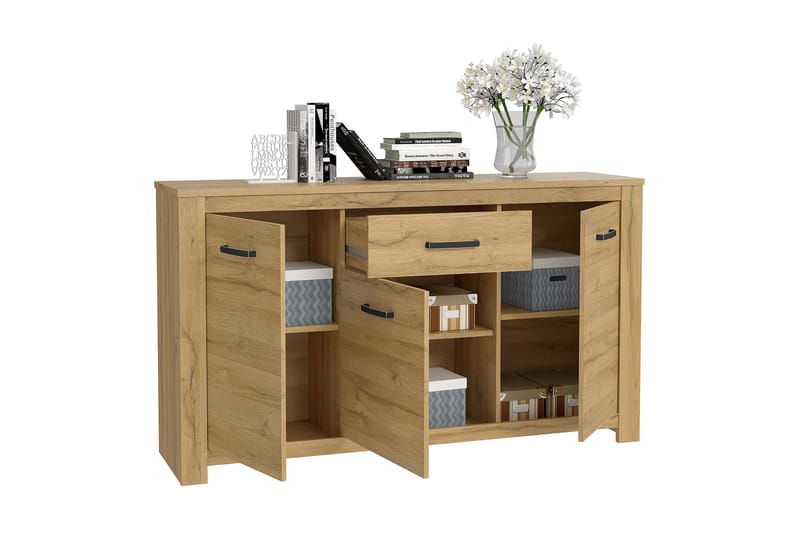 Hovencamp Skänk 42x161 cm - Brun - Förvaring - Förvaringsmöbler - Sideboard & skänk