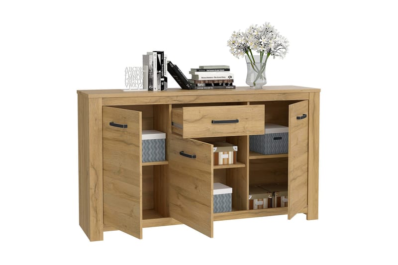 Hovencamp Skänk 42x161 cm - Brun - Förvaring - Förvaringsmöbler - Sideboard & skänk