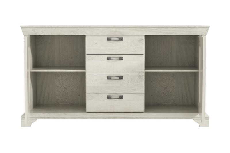 Hurlston Highboard 178 cm - Vit - Förvaring - Förvaringsmöbler - Sideboard & skänk