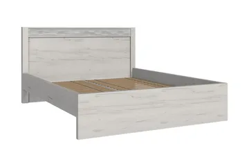 Indianapolis Ramsäng 210x170x100 cm  Vit - Vit - Förvaring - Förvaringsmöbler - Sideboard & skänk