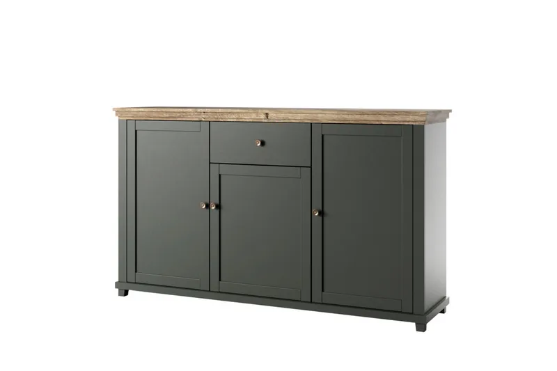 Ivreri Sideboard 42x160 cm, Khaki/Natur