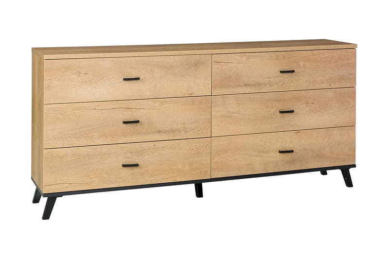 John Skänk 181x40x84 cm - Beige/Brun - Sideboard & skänk