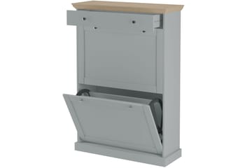 Jundapah Skänk 80x30 cm - Grå/Brun - Förvaring - Förvaringsmöbler - Sideboard & skänk