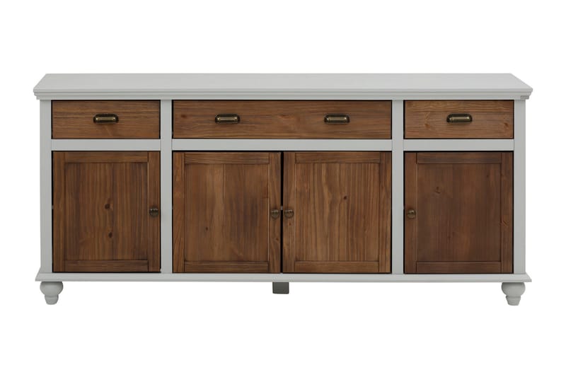 Kagami Skänk 175x38 cm - Grå/Brun - Sideboard & skänk