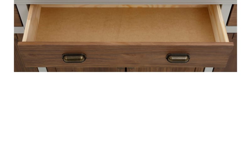 Kagami Skänk 175x38 cm - Grå/Brun - Förvaring - Förvaringsmöbler - Sideboard & skänk
