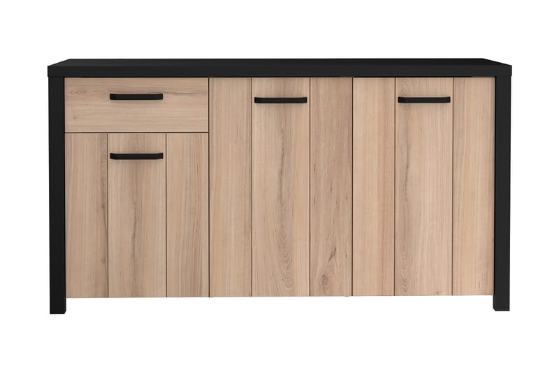 Konitsa Sideboard 52x160 cm - Brun/Svart - Förvaring - Förvaringsmöbler - Sideboard & skänk