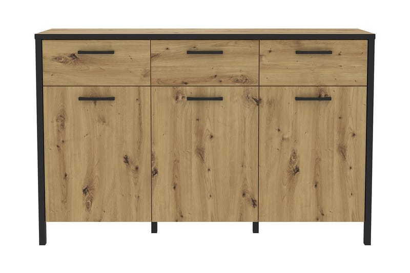 Koufalia Sideboard 40x140 cm - Brun/Svart - Förvaring - Förvaringsmöbler - Sideboard & skänk