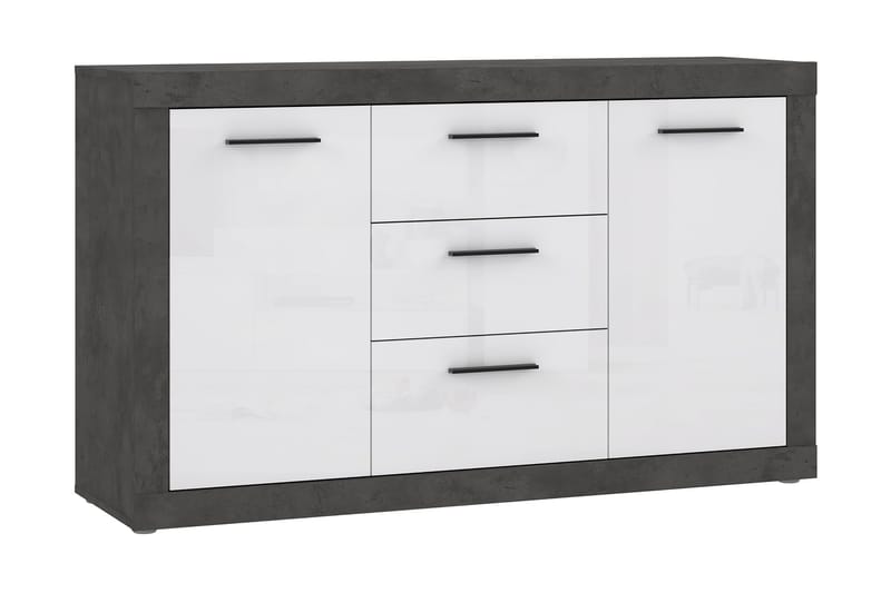 Kranea Sideboard 41x143 cm - Grå/Vit - Sideboard & skänk