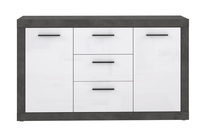 Kranea Sideboard 41x143 cm - Grå/Vit - Förvaring - Förvaringsmöbler - Sideboard & skänk