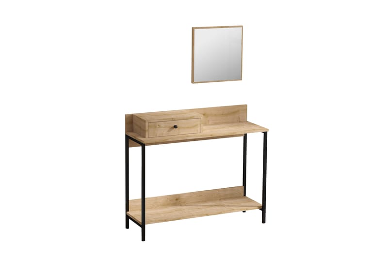 Kuirala Byrå 100x35 cm Hylla - Blå/Natur - Förvaring - Förvaringsmöbler - Sideboard & skänk