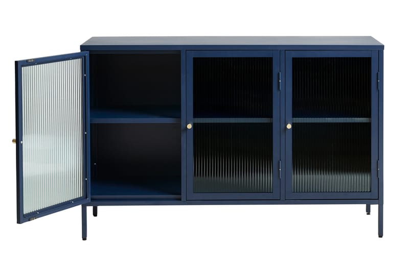 Lazarus Sideboard 3 delar 132 cm - Blå - Förvaring - Förvaringsmöbler - Sideboard & skänk