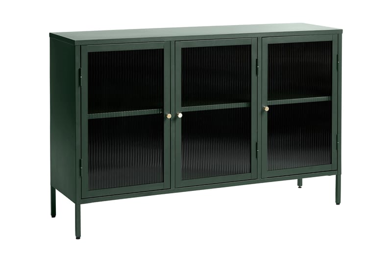 Lazarus Sideboard 3 delar 132 cm - Grön - Sideboard & skänk