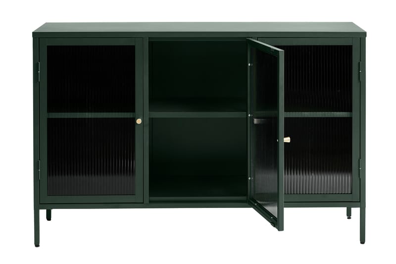 Lazarus Sideboard 3 delar 132 cm - Grön - Sideboard & skänk