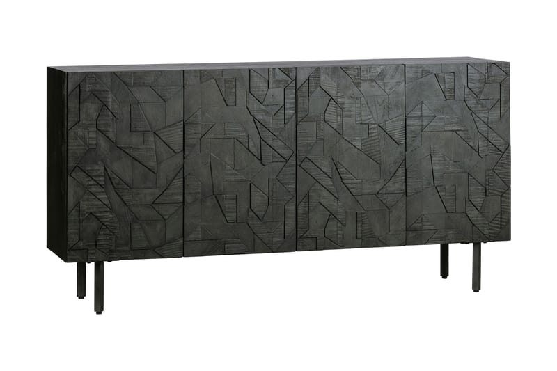 Ledoje Sideboard 160 cm - Svart - Sideboard & skänk