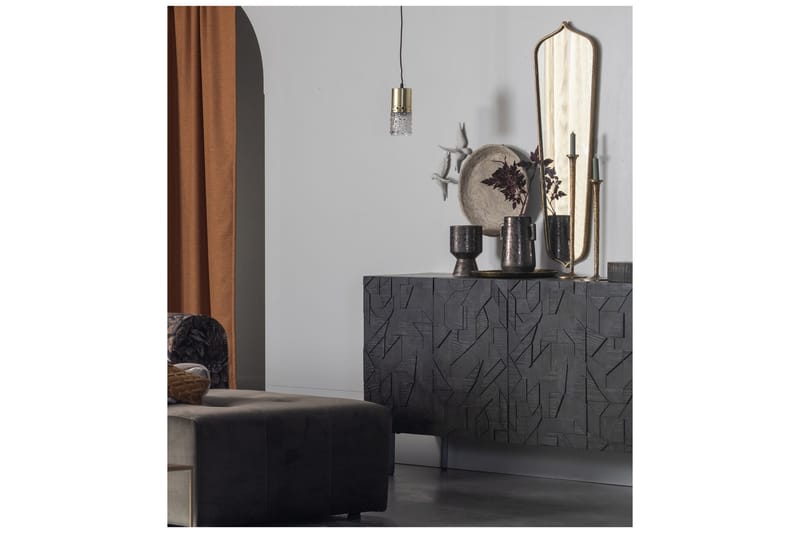 Ledoje Sideboard 160 cm - Svart - Förvaring - Förvaringsmöbler - Sideboard & skänk
