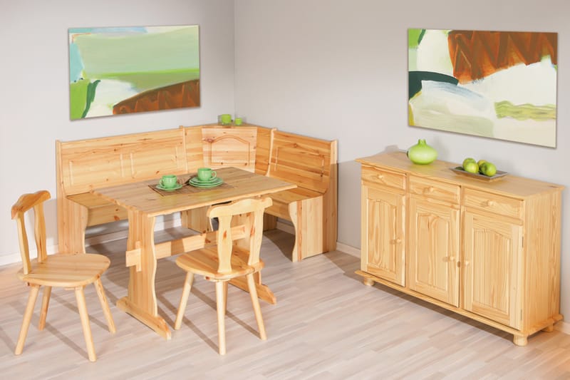 Leksand Skänk 130 cm - Furu - Förvaring - Förvaringsmöbler - Sideboard & skänk