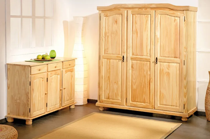 Leksand Skänk 130 cm - Furu - Förvaring - Förvaringsmöbler - Sideboard & skänk