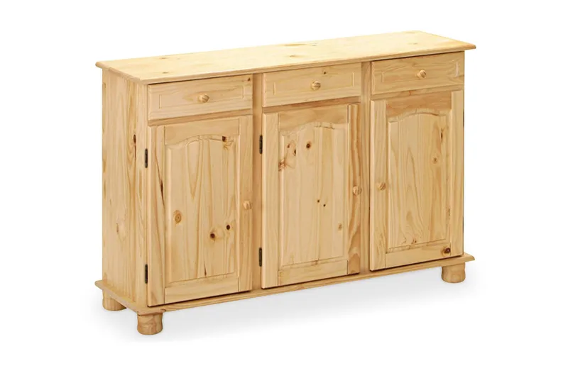Leksand Skänk 130 cm - Furu - Förvaring - Förvaringsmöbler - Sideboard & skänk