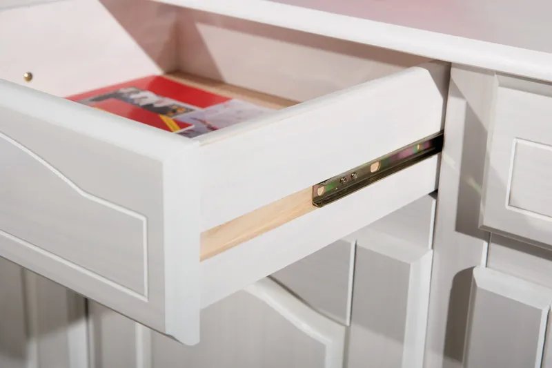 Leksand Skänk 130 cm - Vit - Förvaring - Förvaringsmöbler - Sideboard & skänk