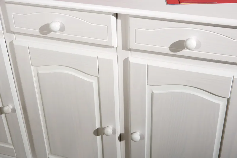 Leksand Skänk 130 cm - Vit - Förvaring - Förvaringsmöbler - Sideboard & skänk